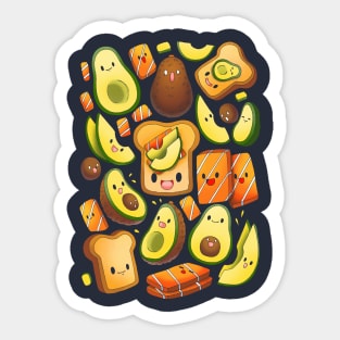 Avocado Toast Sticker